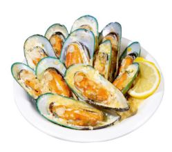 (L)Half Mussel(24lb/cs)
