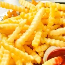 (Interfries)1/2in-Crinkle Cut French Fries(6x5lb/cs)