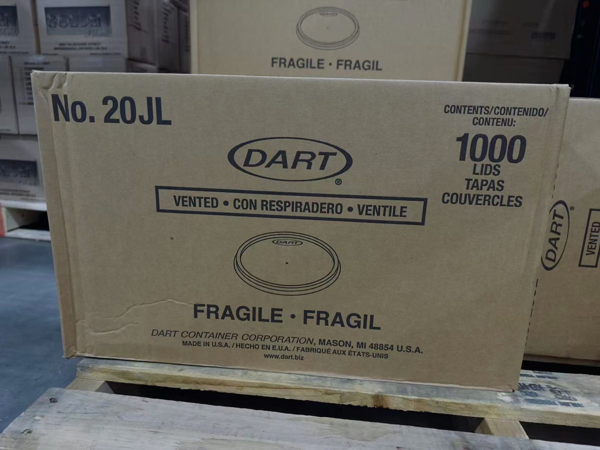 20JL Dart Container Lid 1000pc