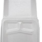 (DOLCO)DF2430-Hinged Containers(200pc/cs)-3COMP