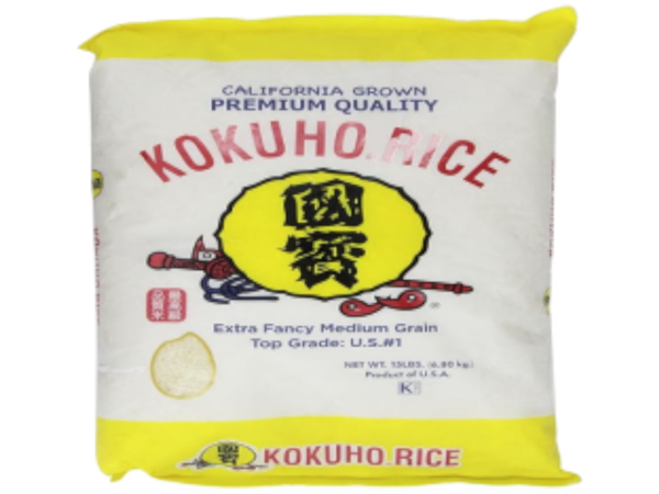 Kokuho Rice-Yellow(15lb)-M.Grain