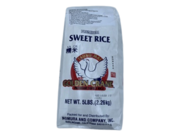 (Golden Crane)Sweet Rice(5lb/bg)